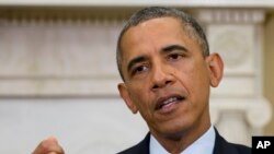 President Barack Obama speak to the media at the White House, Aug. 1, 2013. 