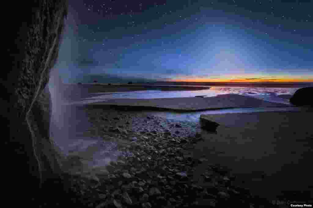 "False Dusk and Falls at Oregon Coast" by Ben Coffman (www.bencoffmanphotography.com). (Courtesy: twanight.org/contest)