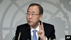 Sekjen PBB Ban Ki-Moon hari Senin (4/11) berharap siklus krisis di kawasan Sahel dapat diakhiri (foto: dok). 