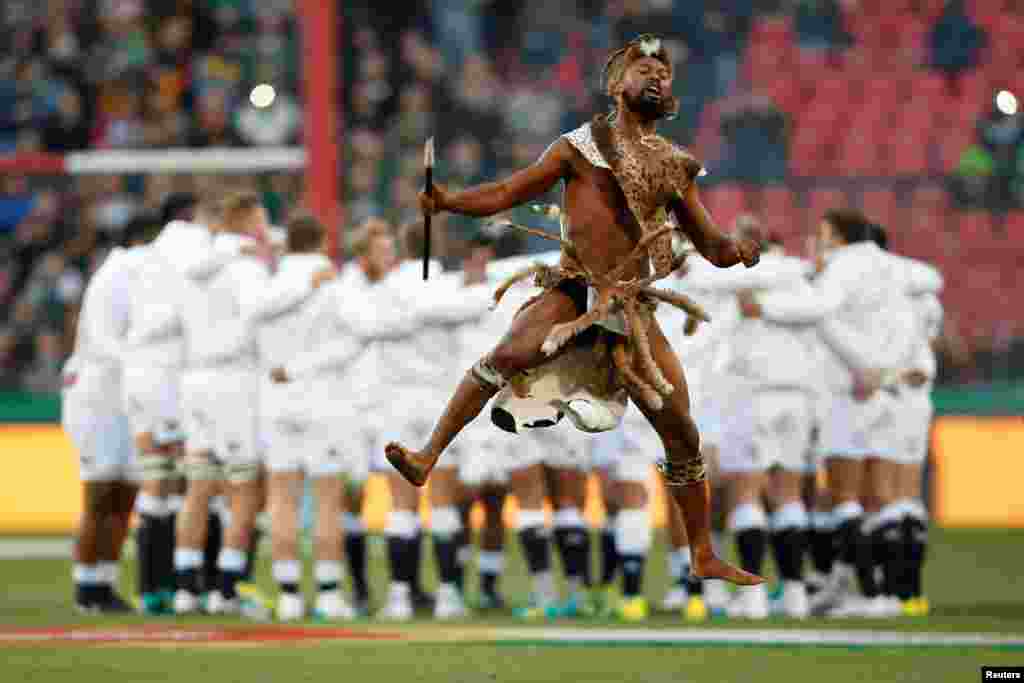 General view before the rugby union test match between South Africa and Engliand at the Ellis Park Stadium in Johannesburg, South Africa, June 9, 2018.