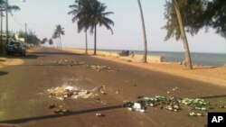 Maputo, a marginal deserta no Bairro Triunfo