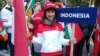 Yasmin Latief membawa nama Indonesia di parade Internasional (foto: VOA/Naratama).