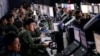 FILE - Members of the U.S. and Republic of Korea militaries man the Hardened Theater Air Control Center during the first day of Ulchi Freedom Guardian at Osan Air Base, South Korea, Aug. 17, 2015.