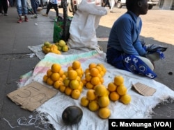 Vendors in Harare say they not leave their business as they have no other sources of income with Zimbabwe’s unemployment rate said to be around 85 percent.