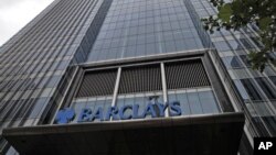 A view of Barclays headquarters at London's Canary Wharf financial district, July 3, 2012.