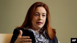 La ministra de Relaciones Exteriores de Ecuador, María Fernanda Espionosa, fue elegida para presidir la Asamblea General de la ONU el martes, 5 de junio de 2018.