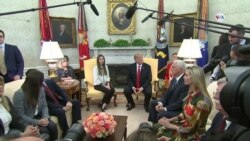 Trump se reúne con esposa de Guaidó en la Casa Blanca