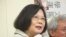 台灣在野黨民進黨主席蔡英文(美國之音張永泰拍攝)