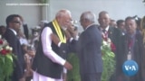 Mauritius honors Indian PM with highest civilian award