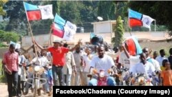 Des partisans du Chadema manifestent à Dar es Salaam, Tanzanie, 20 juin 2017. (Facebook/Chadema)