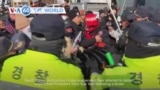 VOA60 World - South Korean authorities halt attempt to arrest Yoon