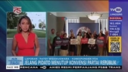 Laporan Langsung VOA untuk TVRI: Jelang Pidato Menutup Konvensi Partai Republik AS