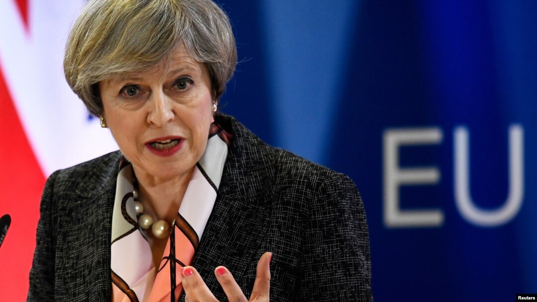 Perdana Menteri Inggris Theresa May (foto: dok).