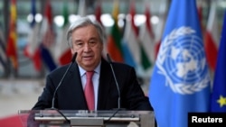 Katibu mkuu wa Umoja wa Matafa Antonio Guterres 