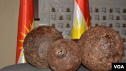 Berkên Mencenîqan Weke çekê giran di dema xwe de dihatin bikar anîn