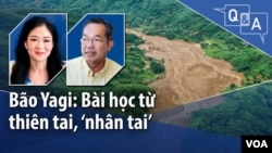 Bão Yagi: Bài học từ thiên tai, nhân tai