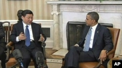 Predsednik Obama i Ši Djinping u Beloj kući (arhivski snimak)