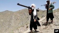Các thành viên nhóm ly khai Taliban ở Shindand, Afghanistan.