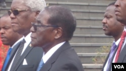 Le président Robert Mugabe du Zimbabwe