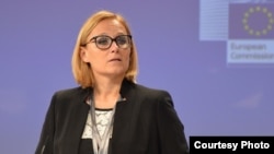 Maja Kocijančić, portparolka Evropske komisije