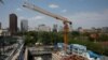 中国北京的一个建筑工地 （2020年4月17日）