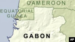 Carte du Gabon