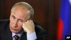 Presiden Rusia Vladimir Putin di Moskow. Pengadilan Pidana Internasional atau ICC mengeluarkan surat perintah penangkapan Presiden Rusia Vladimir Putin atas invasi di Ukraina(Foto: AP)