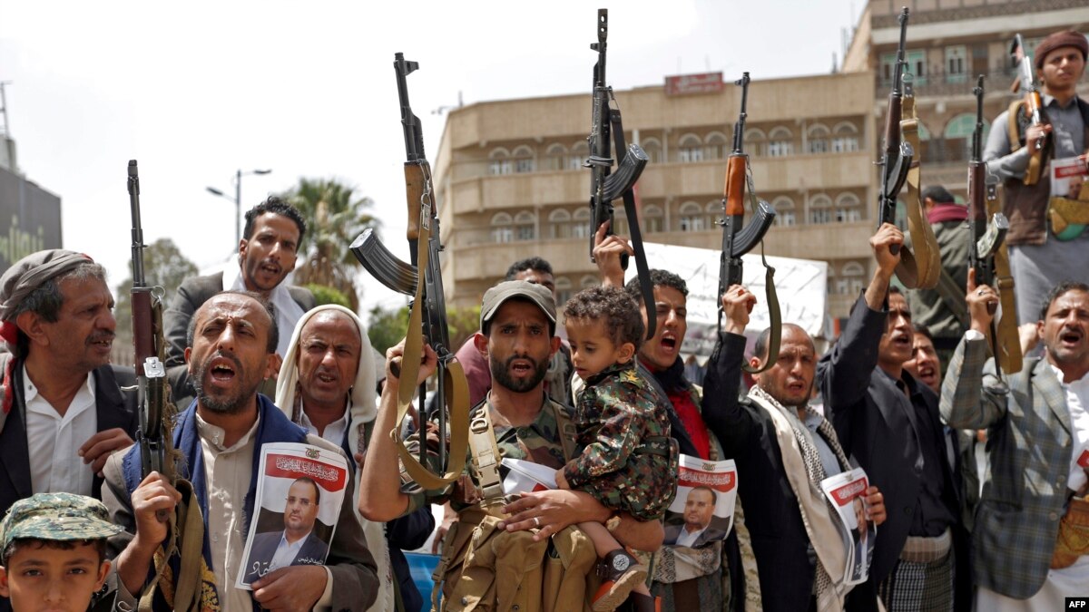 Serangan Koalisi di Ibukota Yaman Tewaskan 2 Pemimpin Houthi