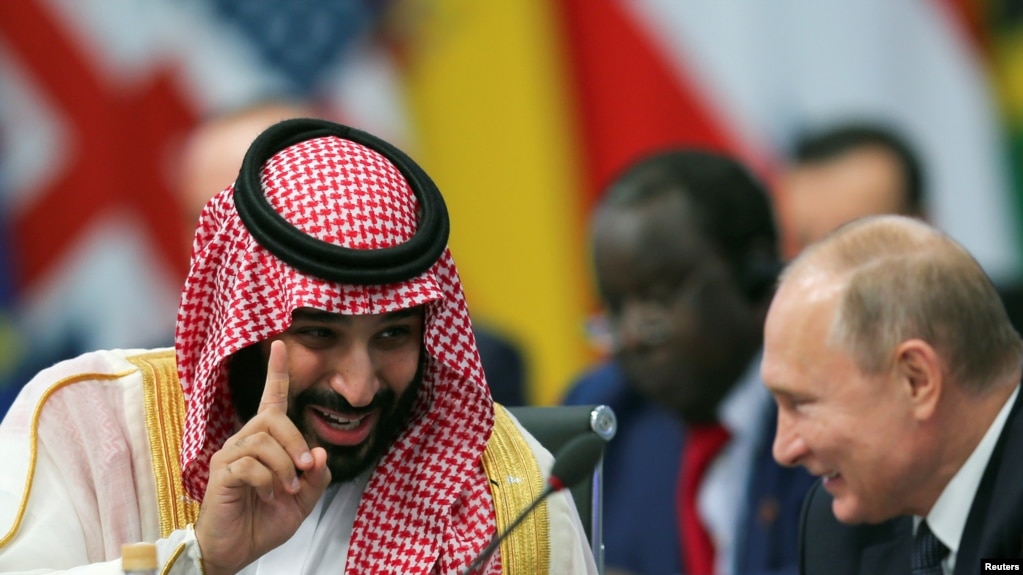 Tổng thống Nga Putin được xếp ngồi cạnh Thái tử Ả Rập Saudi Mohammed bin Salman tại Thượng đỉnh G-20