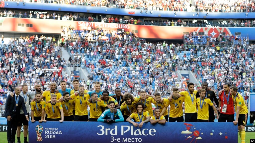 Thomas Meunier y Eden Hazard fueron los autores de los goles de BÃ©lgica, que perdiÃ³ ante Francia en la semifinal que disputaron el martes.Â 