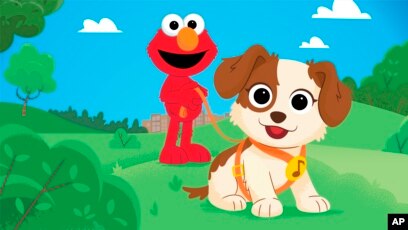 On Sesame Street Elmo Gets A Dog