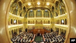 匈牙利議會大廈上院全景(資料照)
