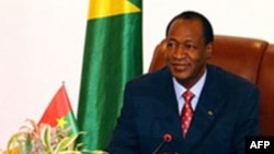 Le président du Burkina Faso, Blaise Compaoré, médiateur de la Cédéao. (Archives)