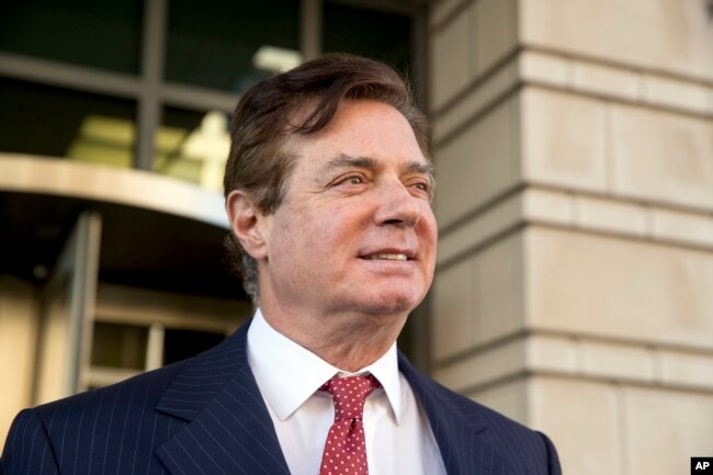 Paul Manafort, ex gerente de la campaña presidencial de Donald Trump.