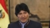 Cae popularidad de Evo Morales