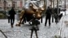 'Fearless Girl' Extends Face-off with Wall Street's 'Charging Bull'