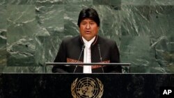 El presidente de Bolivia, Evo Morales, agradeció en su discurso a otras naciones por la ayuda brindada durante la crisis de incendios en la Amazonia.