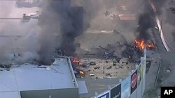 Ibisigarira vy'Indege yakorotse kukibuga c'indege c' i Essendon mugisagara ca Melbourne, muri Australiya, italiki 21 ukwezi kwa Kabiri, 2017.