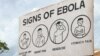 Ebola: près de 700 personnes en quarantaine en Sierra Leone après un nouveau décès