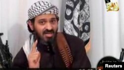 Deputy leader of al-Qaida in Yemen, Said al-Shihri, a Saudi national identified as Guantanamo prisoner number 372, speaks in a video posted on Islamist websites, January 24, 2009.