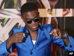 OMI arrives at the MTV Video Music Awards at the Microsoft Theater on Aug. 30, 2015, in Los Angeles.