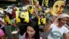 Manila Protesters Demand China Withdraw Sea Claim