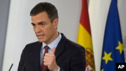 Pedro Sánchez, presidente del gobierno español, indicó que votará a favor del Brexit en cumbre del domingo en Bruselas. 