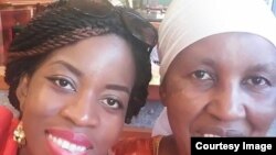 Shungu Jani and her mum Moira Rufaro Jani on Mothers' Day.