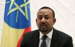 Le Premier ministre éthiopien Abiy Ahmed s'exprime lors d'une conférence de presse à Addis-Abeba, en Éthiopie, le 1er août 2019.