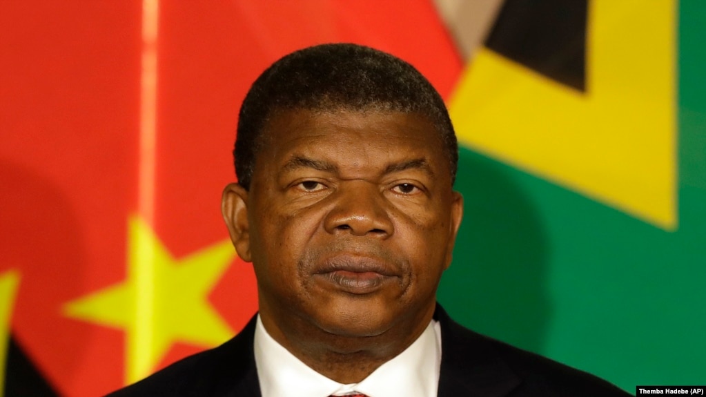 Le président du Angola, Joao Lourenço, en visite à Prétoria, le 24 novembre 2017.