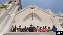 L'église Emanuel de Charleston, Caroline du sud, le 20 juin 2015. (Joe Raedle/Getty Images/AFP )