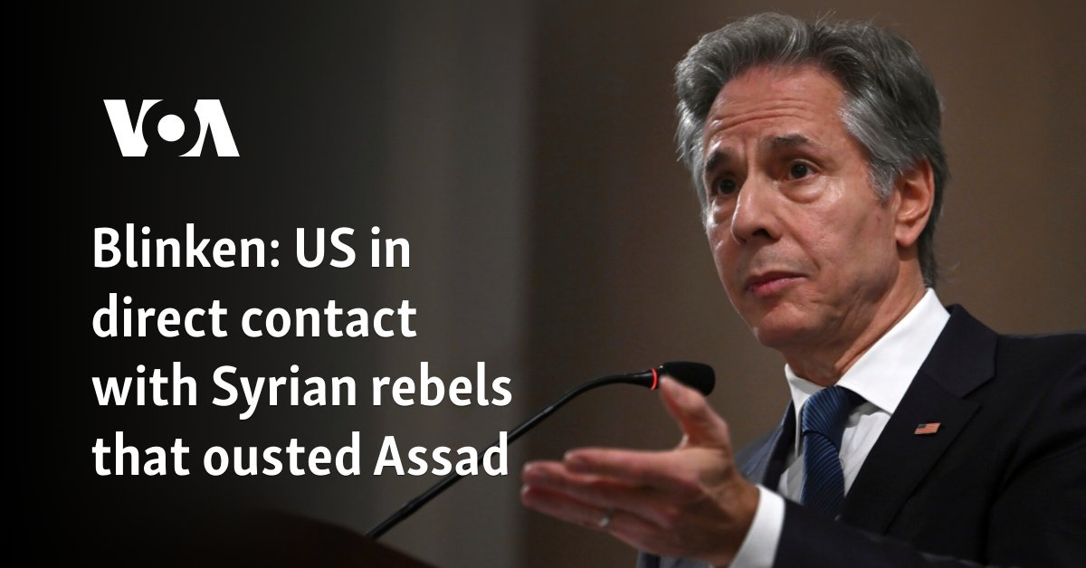 米国はアサド大統領を追放したシリア反政府勢力と直接接触