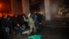 Người biểu tình, cảnh sát tiếp tục đụng độ ở thủ đô Ukraina 