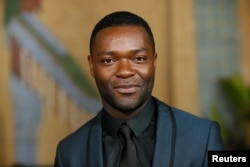FILE - Actor David Oyelowo, star of "Selma" who was overlooked in the 2015 Oscar nominations, says this year's lack of celebration of actors or color is "unforgivable."